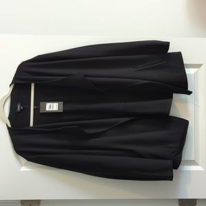 Ponte no button jacket